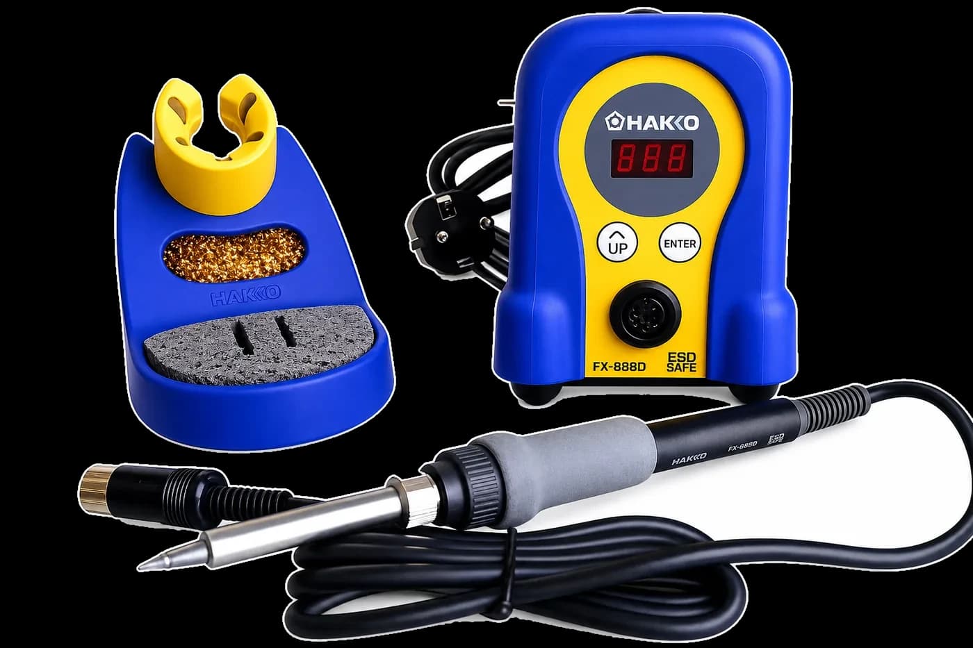 Hakko Lead Free Digital Display Soldering Station FX-888D