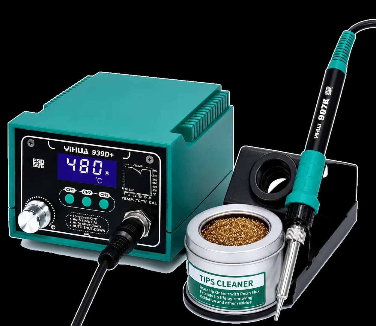 Yihua Multifunctional Professional Soldering Station 939D+
